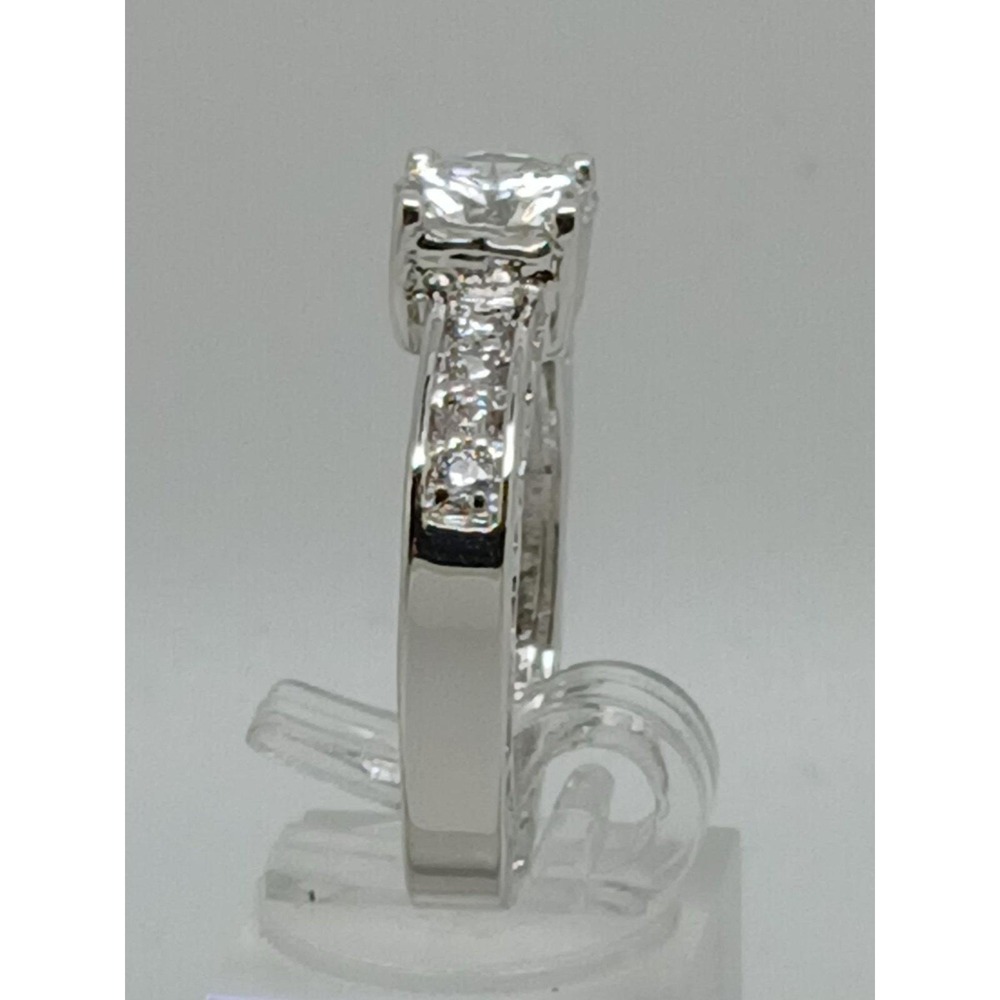 2 CT Unique Vintage Gold Plated Round Brilliant Sim Diamond CZ Engagement Ring 8 - Picture 6 of 11